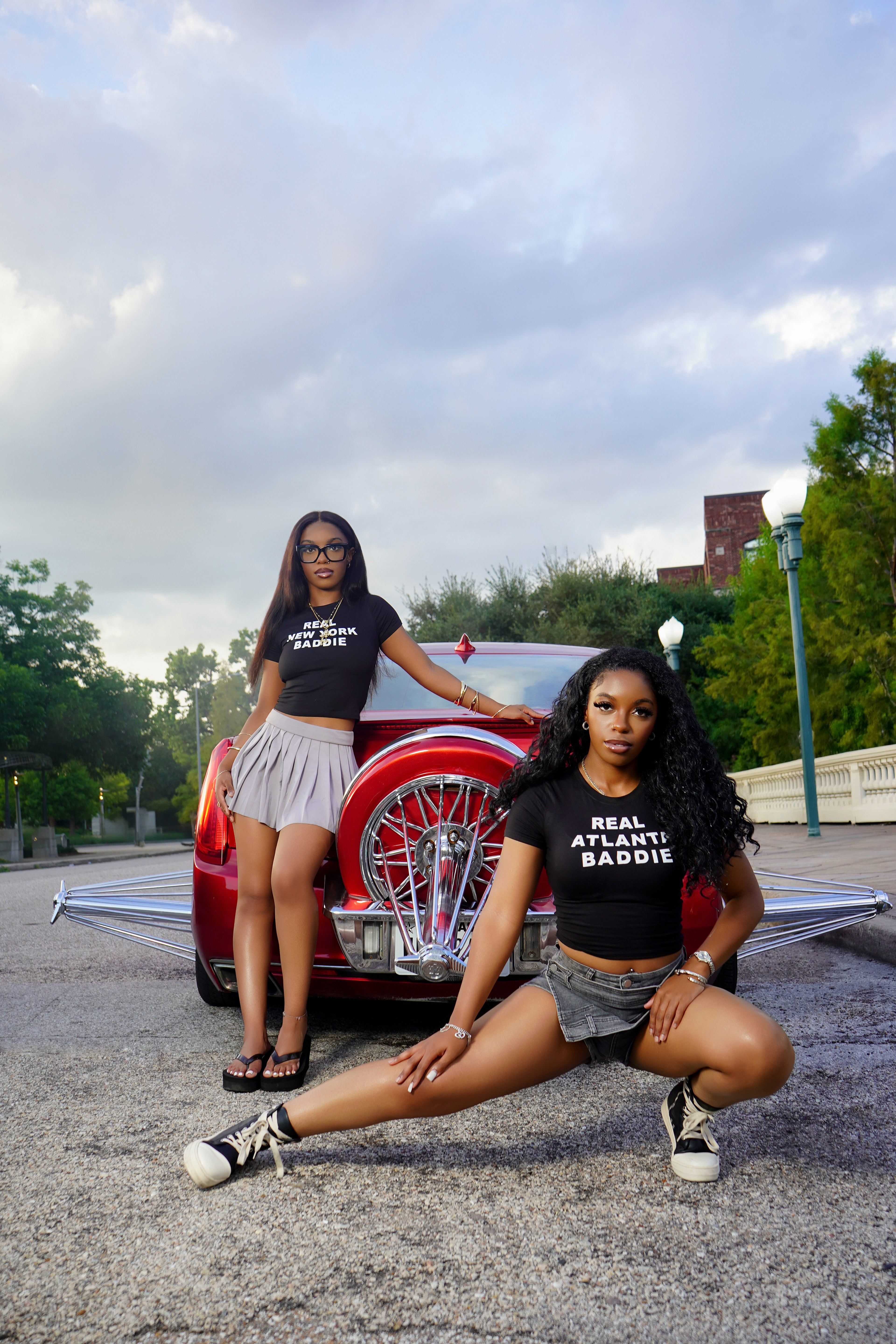 Black Baddie Crop Tee